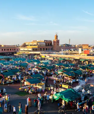 Entdecke die Souks und Basars in Marrakesch